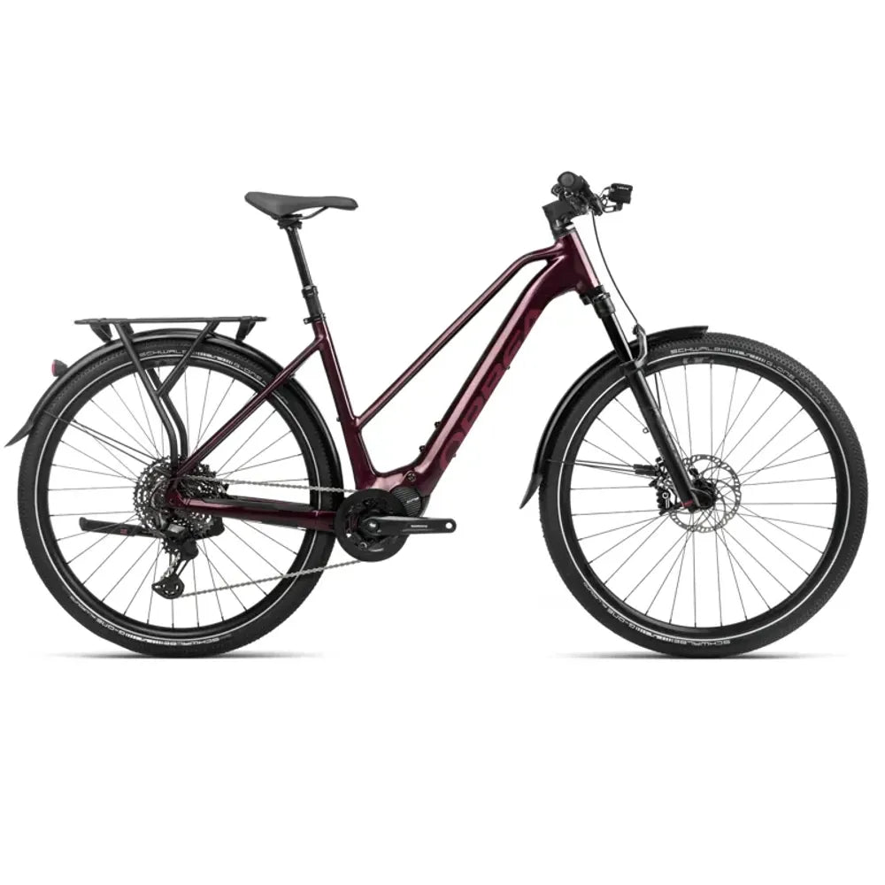 2024 Orbea Kemen Mid 10 Electric Bike in Red