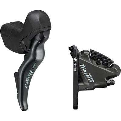 Shimano ST-4725 Tiagra short reach lever STI bled with BR-4770 flat mount calliper - 10-Speed / Right