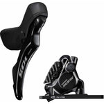 Shimano ST-R7120 105 hydraulic disc STI set, flat mount calliper, black - 12-Speed / Right