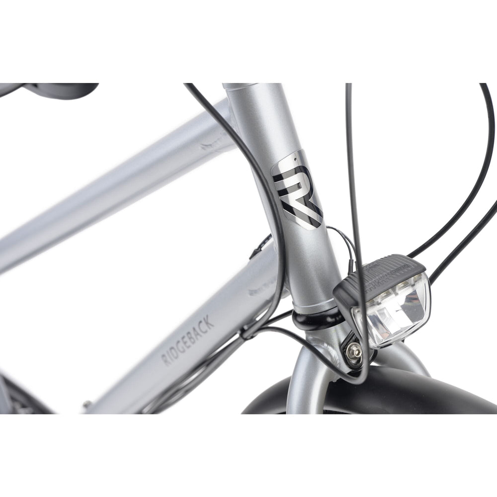 Ridgeback Voyage Open Frame Trekking Bike, Stein Silver - image 3