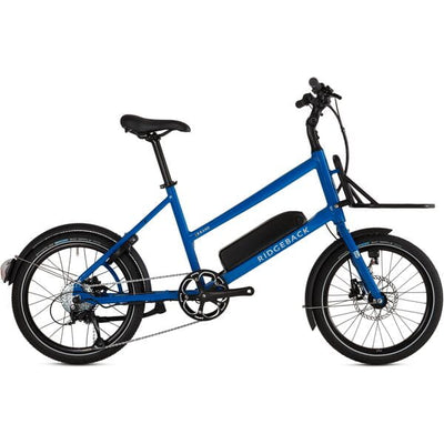Ridgeback Errand Electric Hybrid Bike in Blue