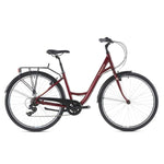 Ridgeback Avenida 6 Step-Through Hybrid Bike, Red - image 1