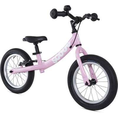 2023 Ridgeback Scoot XL 14 Inch Kids Balance Bike in Pink