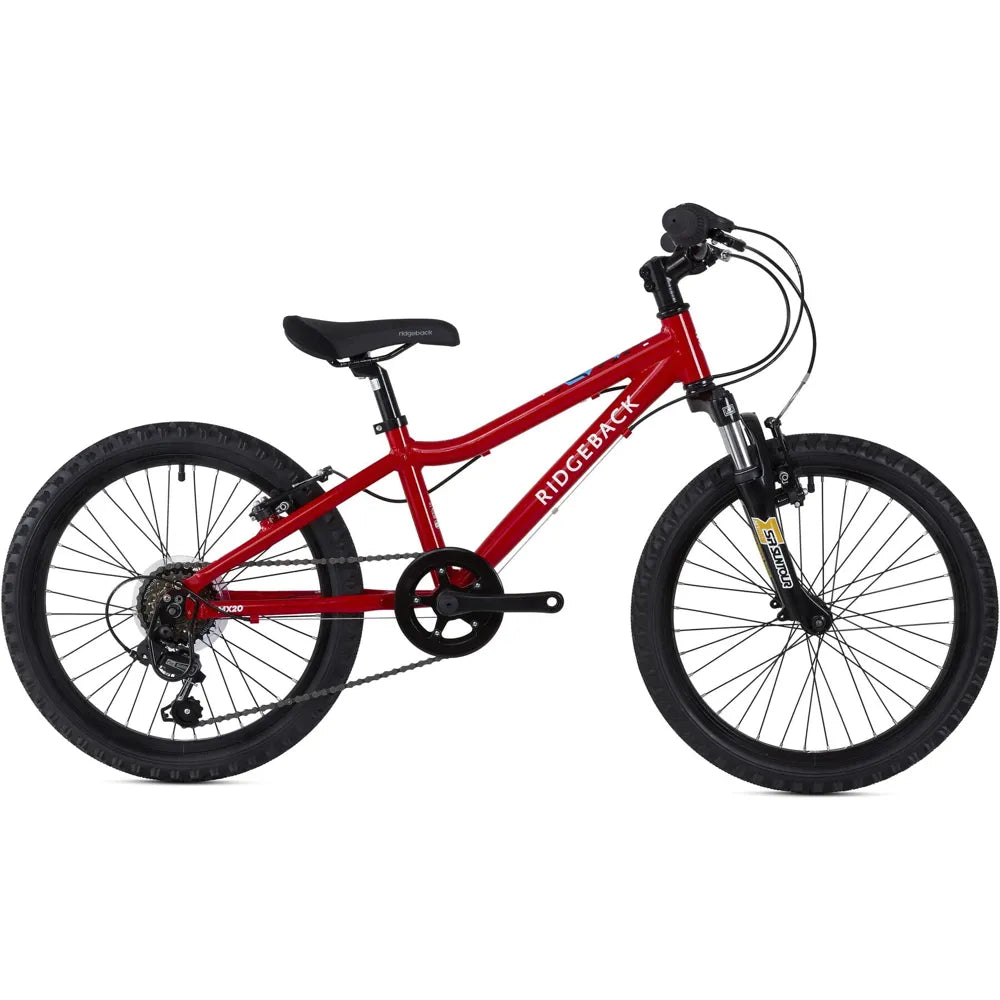 Ridgeback MX20 20 Inch Kids Mountain Bike in Red