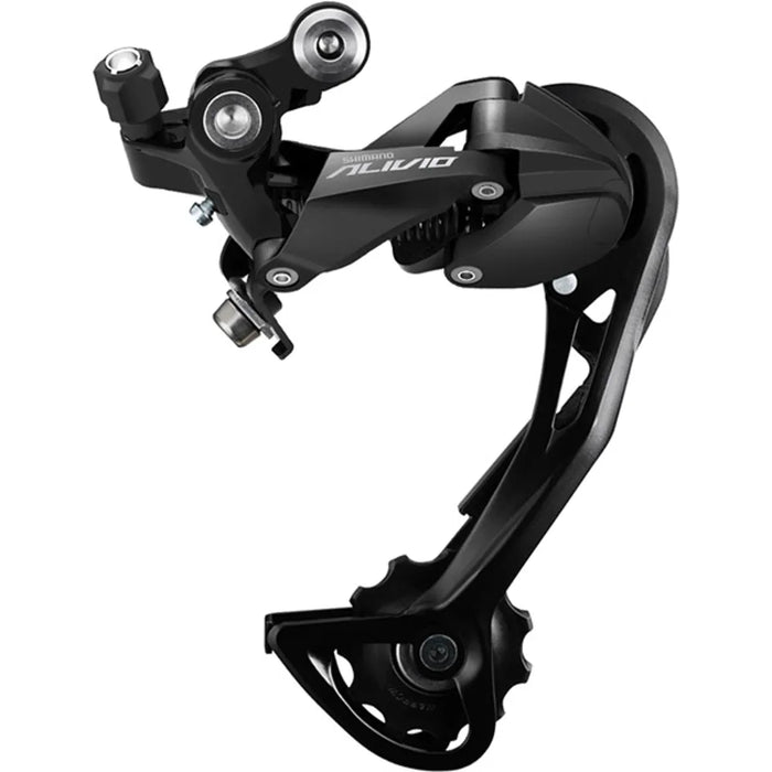 Shimano Alivio M3100 9-speed Rear Derailleur Shadow SGS Long in Black