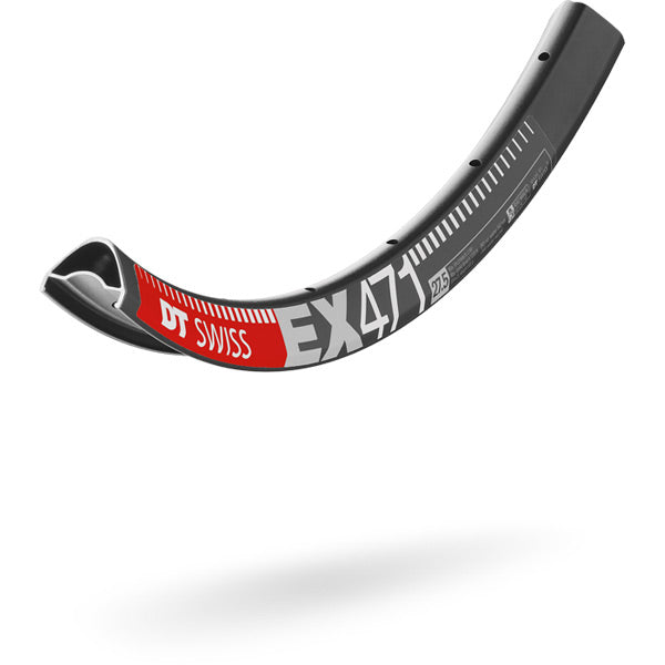 DT Swiss EX 471 SBWT 29er Disc Rim, 28 Hole, Presta Drilled, Black