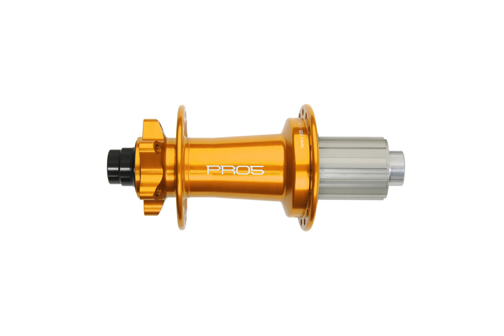 Hope Pro 5 Rear 28H - 157x12mm SuperBoost - Orange