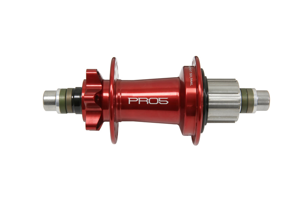 Hope Pro 5 Rear Trials/SS 36H - 135 X 10B - Red