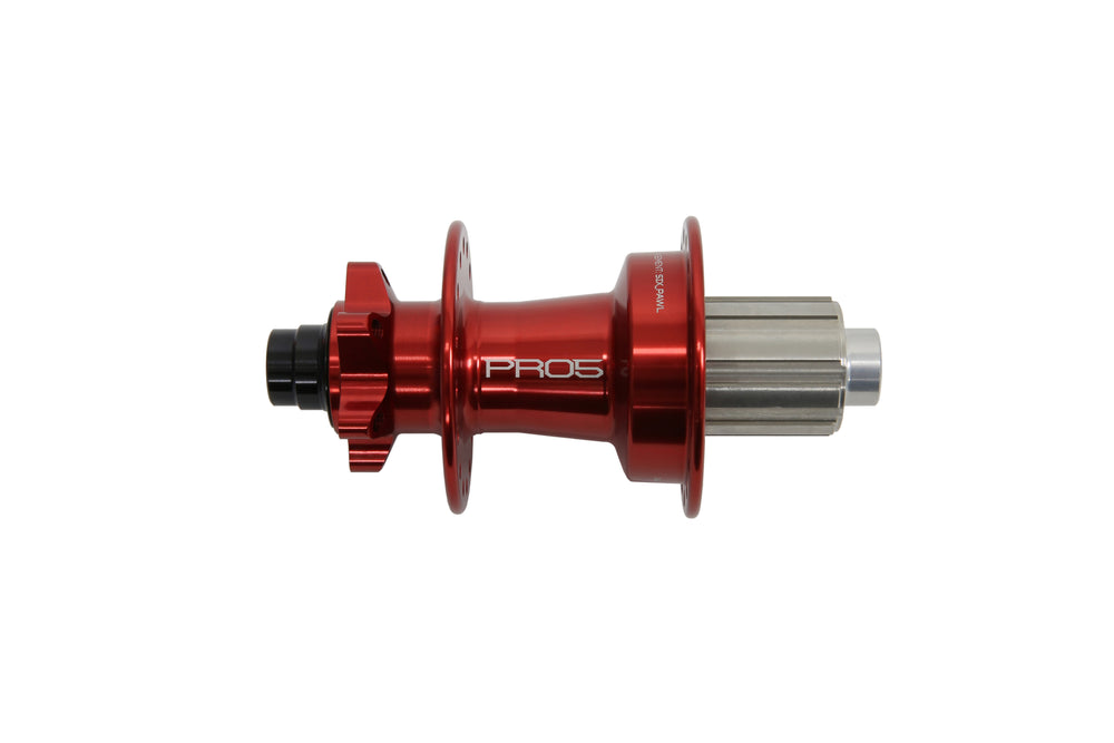 Hope DH PRO 5 Rear 32H 148mm - 12mm - Red