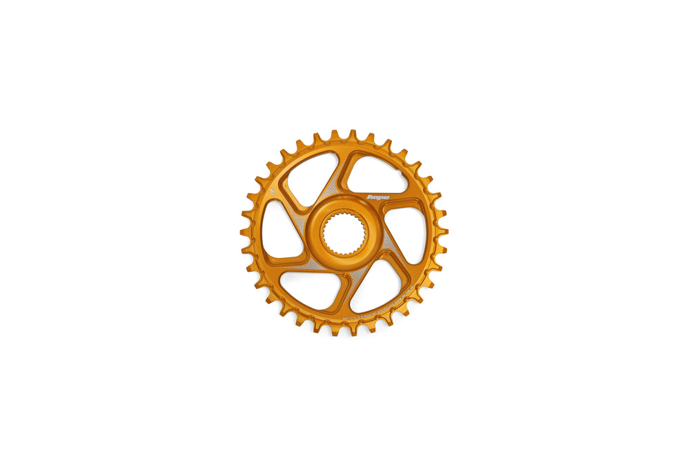 Hope R22 E-Bike Spiderless Retainer Ring - Bosch Gen 4 - Orange