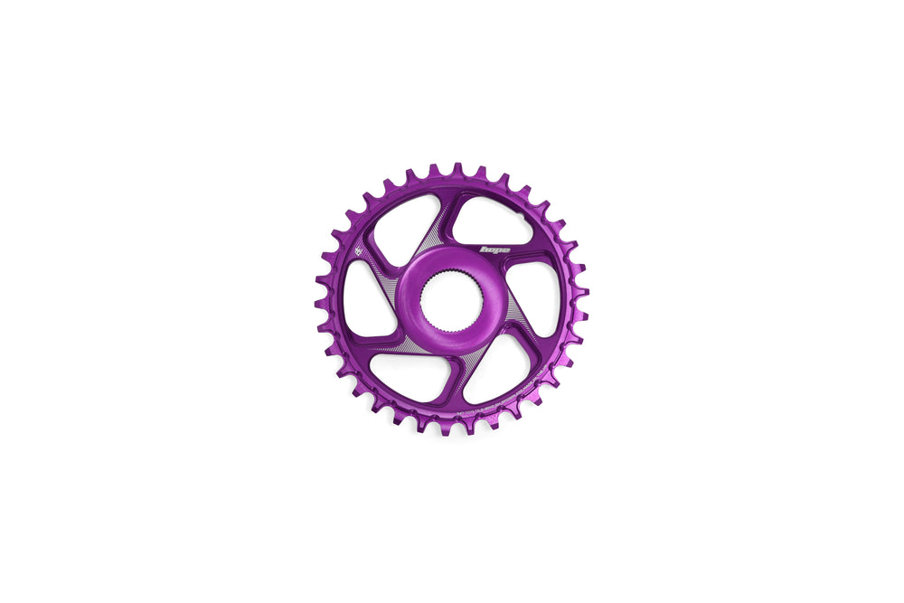 Hope R22 E-Bike Spiderless Retainer Ring - Shimano - Purple