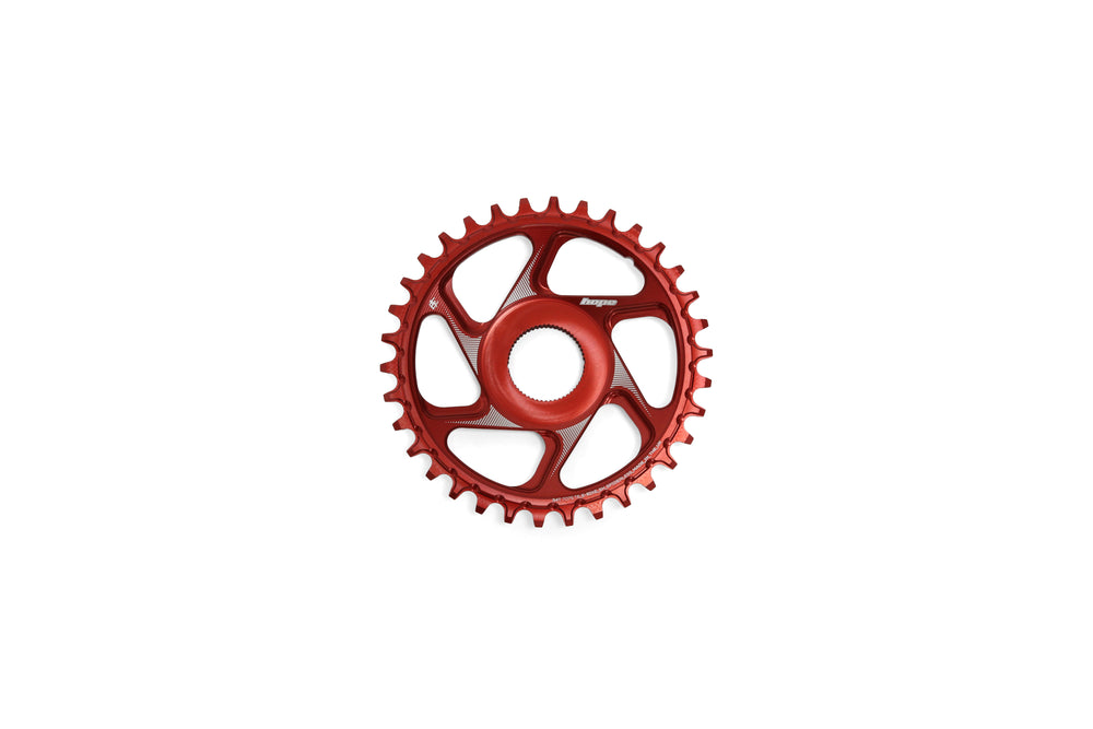 Hope R22 E-Bike Spiderless Retainer Ring - Shimano - Red