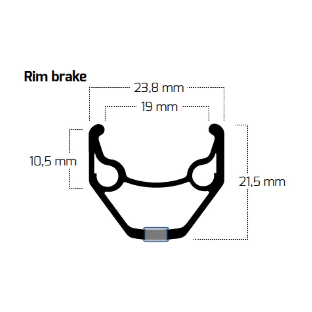 Zac 2000 700c Rim