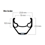 Zac 2000 700c Rim