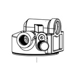 SRAM RockShox Rear Shock Eyelet Assembly - Trunnion (Includes Eyelet, Control Module Sold Separatey) - Sidluxe Flight Attendant A2+(2025+) (SRAM spare parts catalogue drawing)