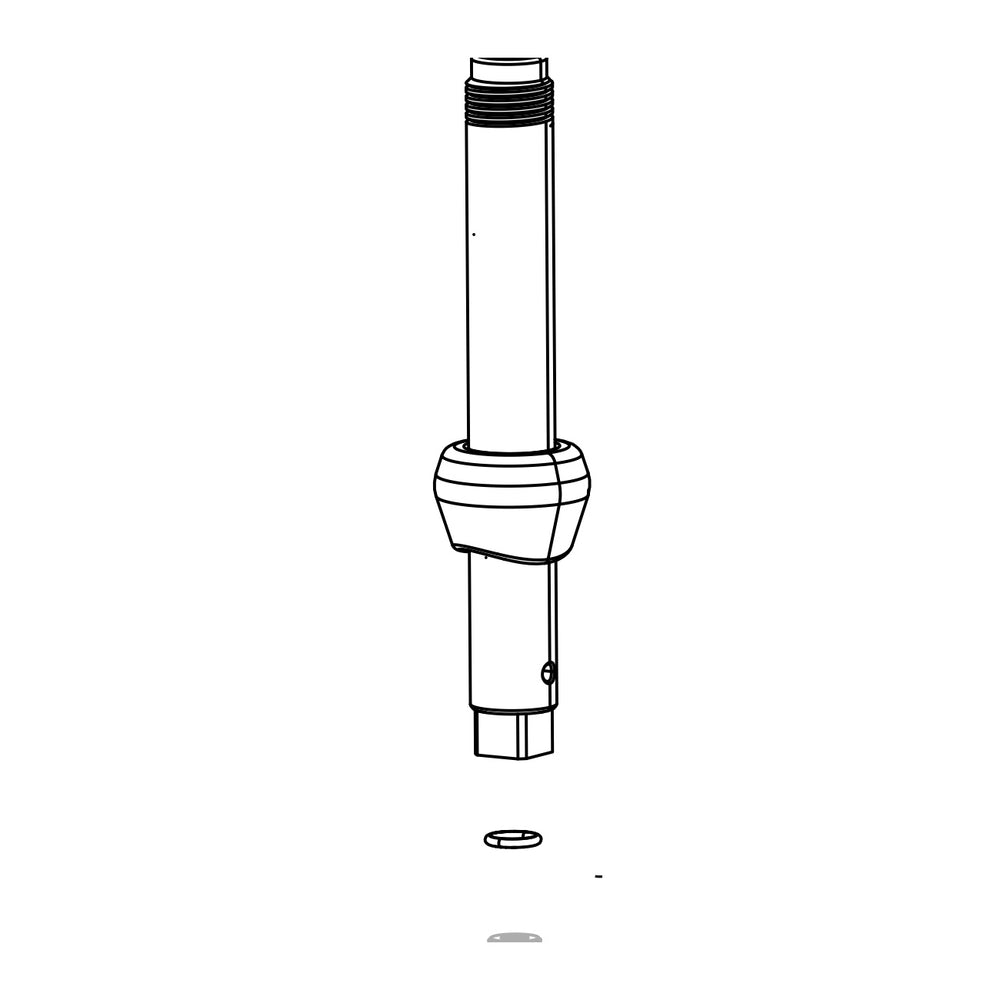 SRAM RockShox Rear Shock Damper Shaft - (Includes Shaft, Seals) Sidluxe Flight Attendant A2+ (2025+) (SRAM spare parts catalogue drawing)