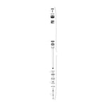 SRAM RockShox Fork Spring Debonair Assembly - (Includes Top Cap, Debonair Spring, And Shaft Bolt) 27/29 (35mm) - Psylo Gold A1+ (2025+) (SRAM spare parts catalogue drawing)
