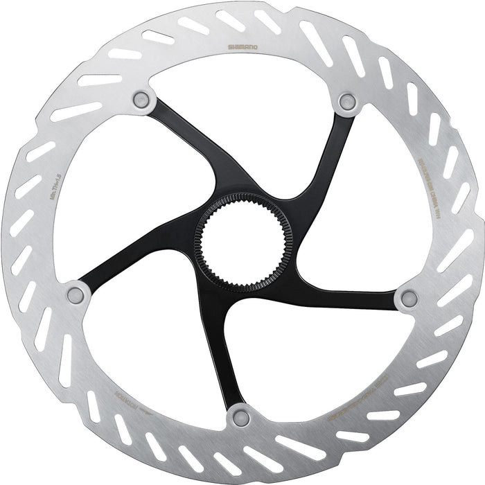 Shimano RT-CL700 Ice Tech rotor with external lockring, 203 mm
