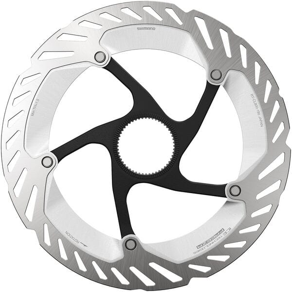 Shimano RT-CL800 Ice Tech FREEZA rotor with internal lockring, 180 mm