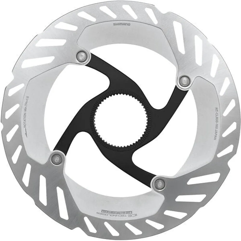 Shimano Ultegra RT-CL800 160mm Brake Disc Rotor with Internal Lockring