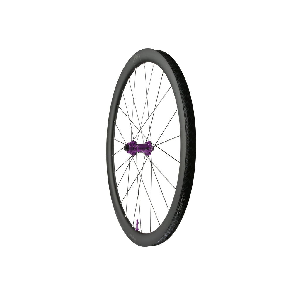 Hope Front - RX40 Carbon - Pro 5 S-Pull 24H Centrelock 110mm - Purple