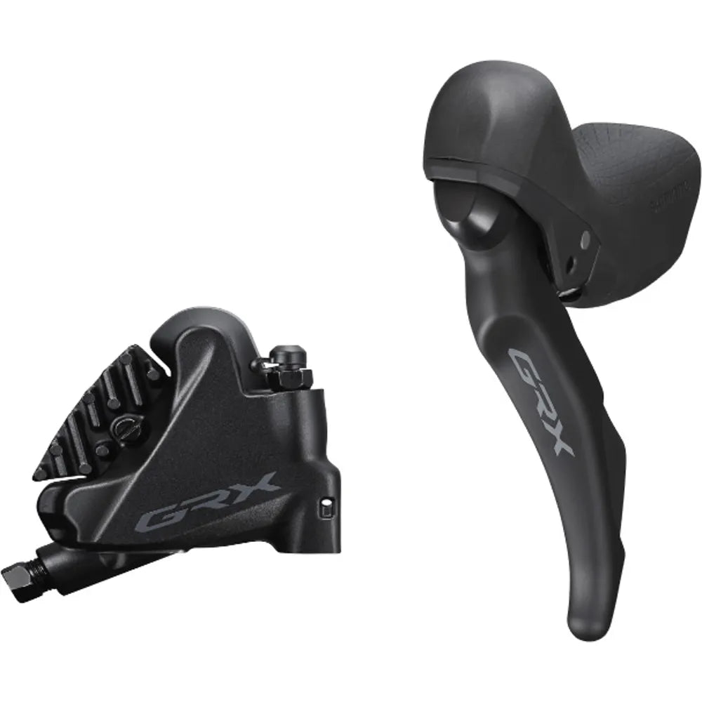 Shimano GRX RX600 11 Speed STI Lever and RX400 Flat Mount Disc Caliper