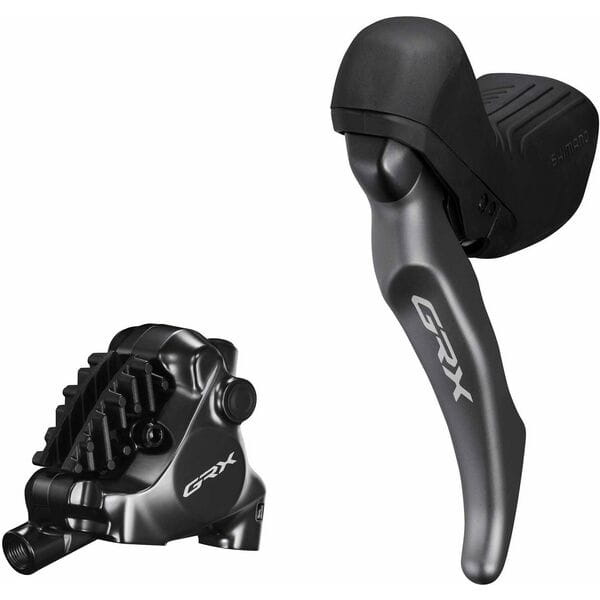 Shimano ST-RX820-LA GRX dropper post lever bled with BR-RX820 calliper, left rear
