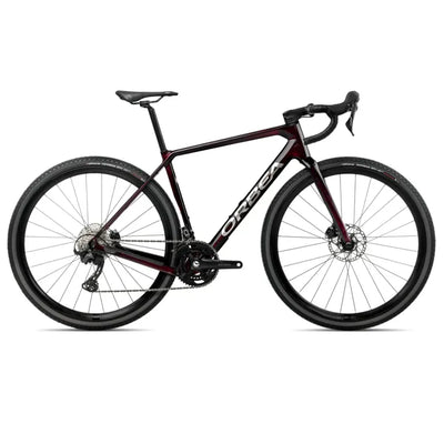 2025 Orbea Terra M30 Team Gravel Bike in Wine Red Carbon