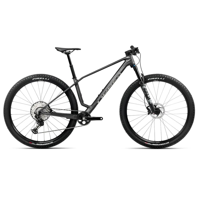 2025 Orbea Alma M20 XT Carbon Hardtail Mountain Bike in Diamond Carbon