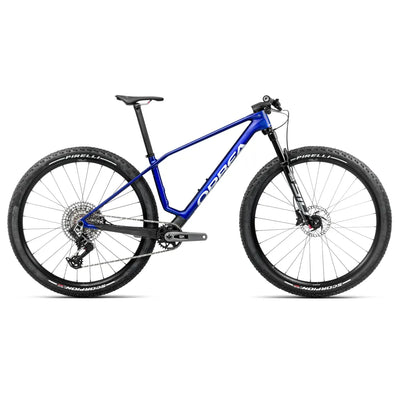 2025 Orbea Alma M-PRO AXS Carbon Hardtail Mountain Bike in Blue