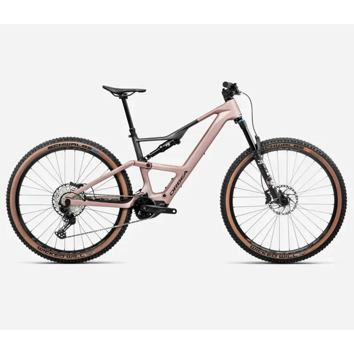 Orbea Rise Sl M20 420Wh E-Mountain Bike In Desert Rose/Carbon Raw Matt