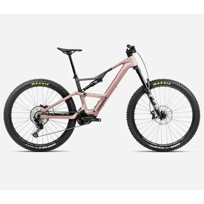 Orbea Rise Lt M20 420Wh E-Mountain Bike In Desert Rose/Carbon Raw Matt