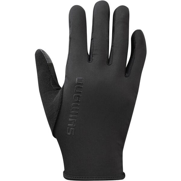 Unisex Windbreak Race Glove, Black, Size S