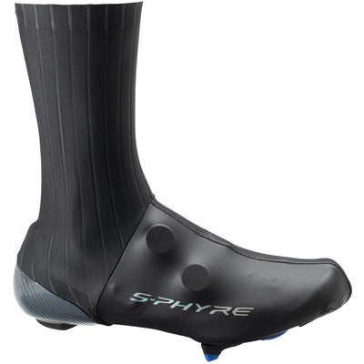 Shimano Men's, S-PHYRE Flash Shoe Cover - Small / Black