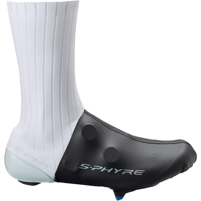 Shimano Men's, S-PHYRE Flash Shoe Cover - Small / White