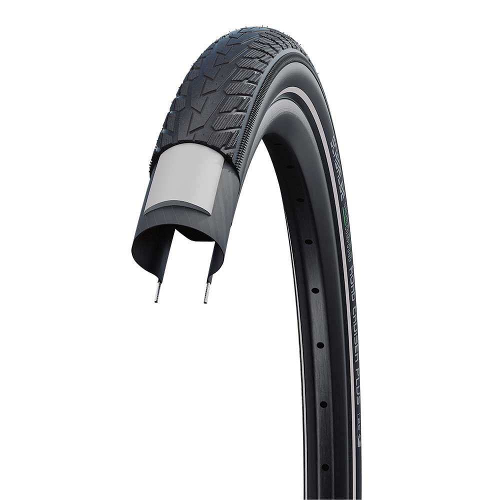 Schwalbe Road Cruiser Plus P/Guard 700x40c Blk/Refl