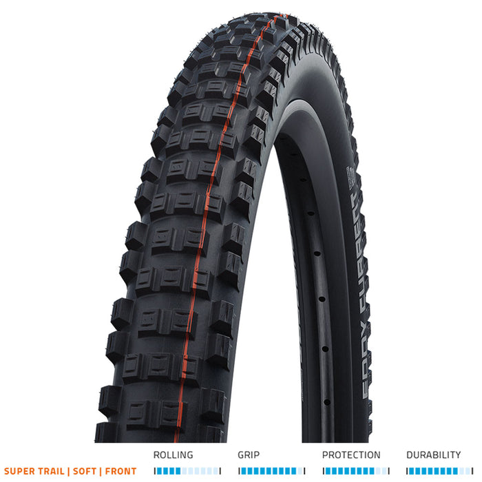 Schwalbe Eddy Current Evo Super Trail Front in Black