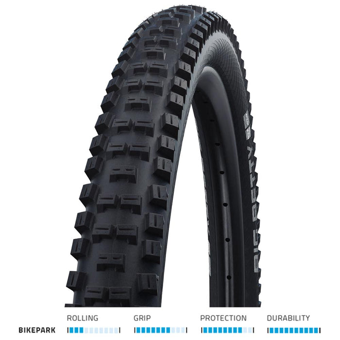 Schwalbe Big Betty Addix Performance Bikepark Mountain Bike Tyre in Black | 29 X 2.4