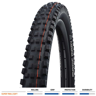 Schwalbe Magic Mary Addix Super Trail Soft Folding TLE Mountain Bike Tyre