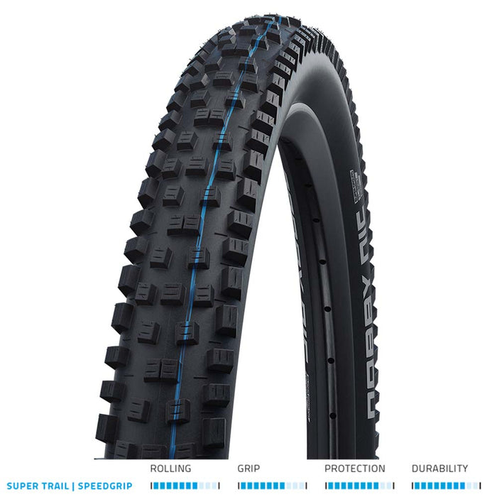 Schwalbe Nobby Nic Super Trail SpeedGrip Folding TLE in Black