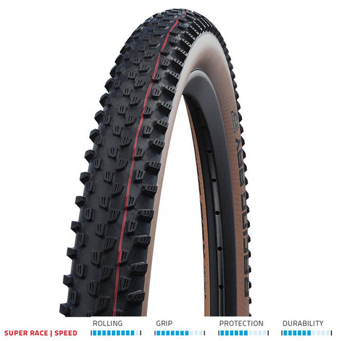 Schwalbe Racing Ray, Evolution Super Race ADDIX Speed TLE E-25 Tan 29x2.25