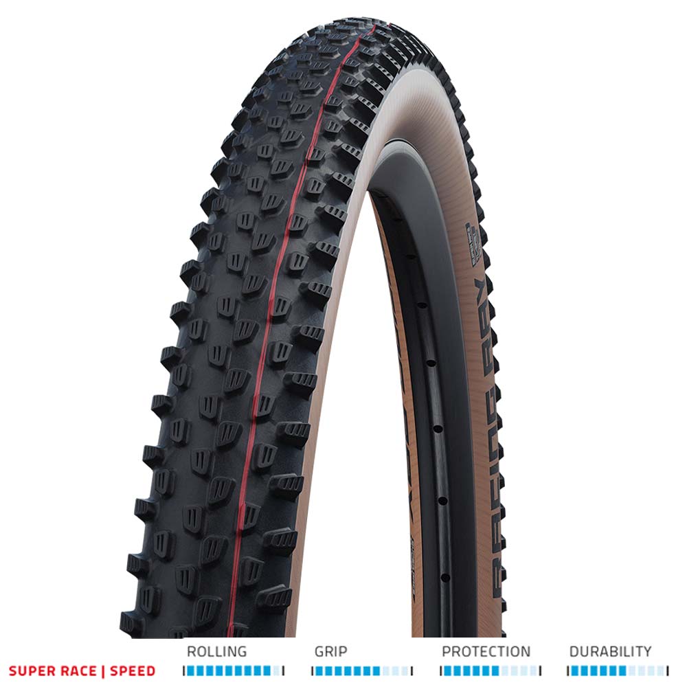 Schwalbe Racing Ray, Evolution Super Race ADDIX Speed TLE E-25 Tan 29x2.25