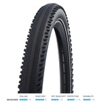 Hurricane Performance RaceGuard 26x2.10 Blk/Refl