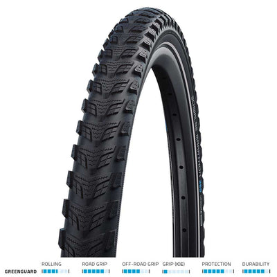 Schwalbe Marathon 365 Greenguard inTyre Black