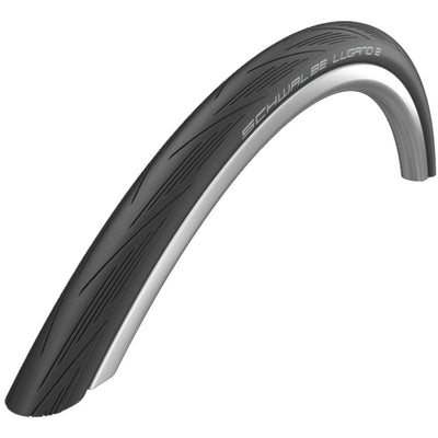 Schwalbe Lugano II Folding Road Tyre in Black