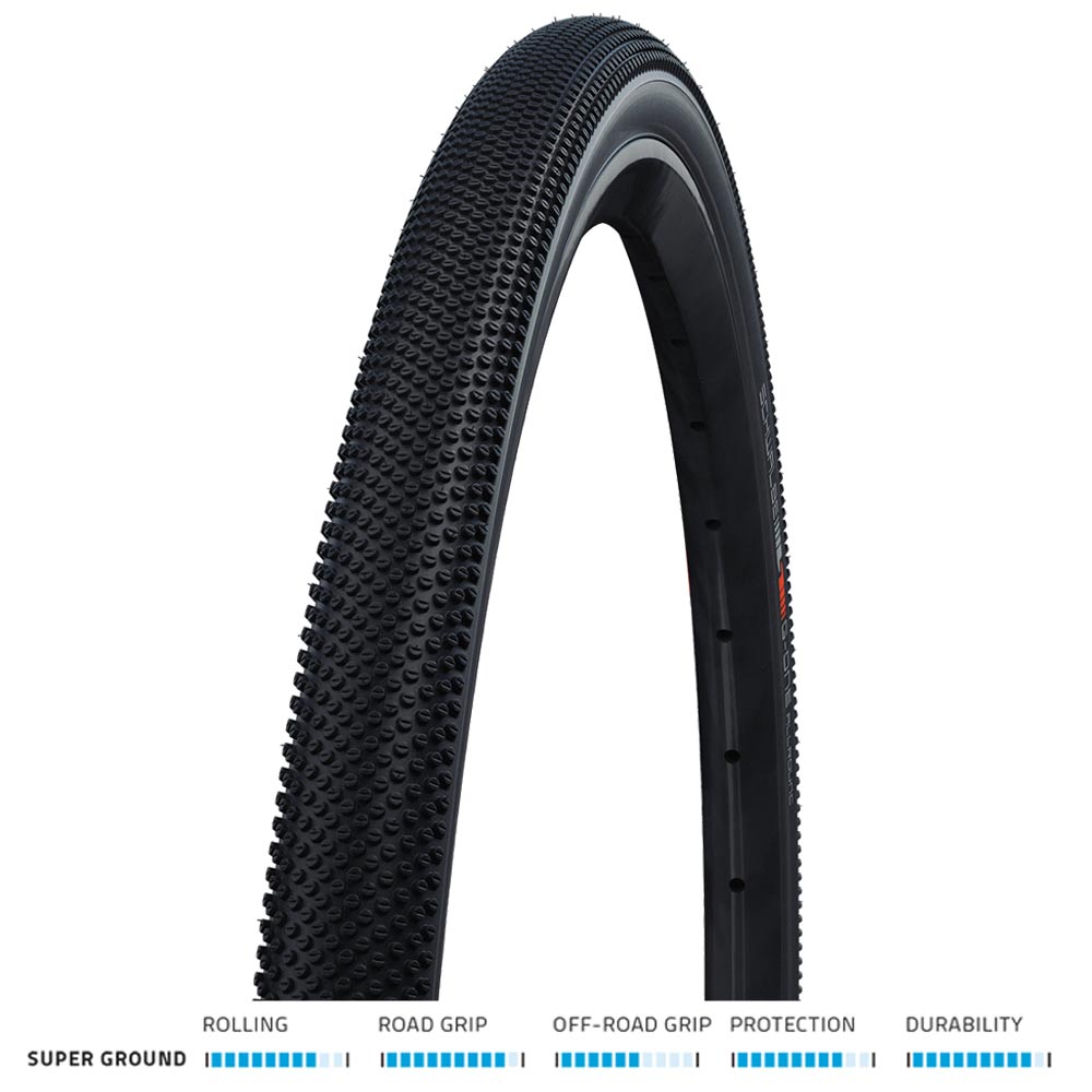 Schwalbe G-One Allround Evo Super Ground TLE Folding in Black