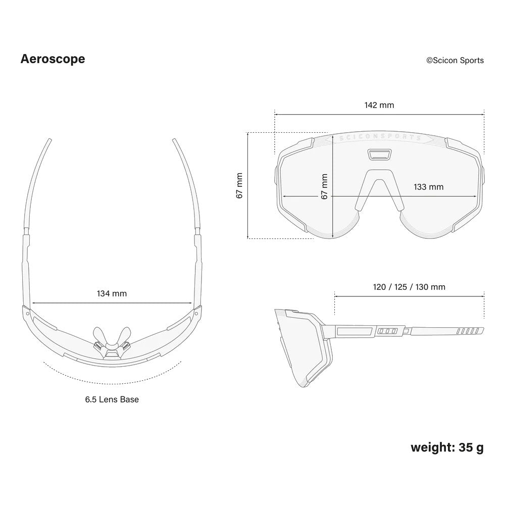Scicon Aeroscope Multimirror Red/White Sunglasses