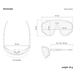 Scicon Aeroscope Multimirror Red/White Sunglasses