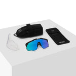 Scicon Aeroshade Kunken Blue/Black Multimirror Sunglasses
