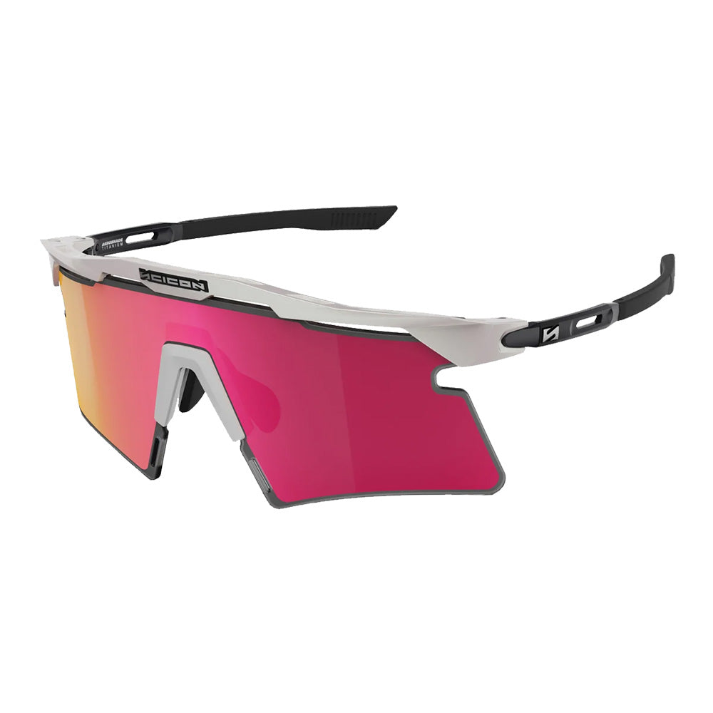 Scicon Sports Aeroshade 2.0 Titanium Multimirror Pink/White Sunglasses